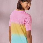 Tie Dye Dawn Drop Shoulder T-Shirts